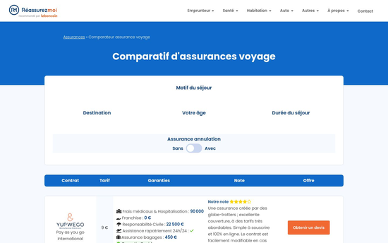 site Reassurezmoi